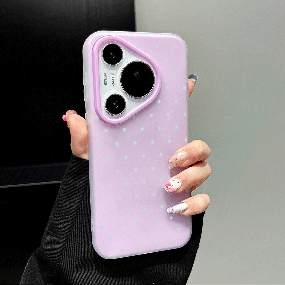 Adorable Light Blue Polka Dot  - Xiaomi Redmi Note 14 review and price
