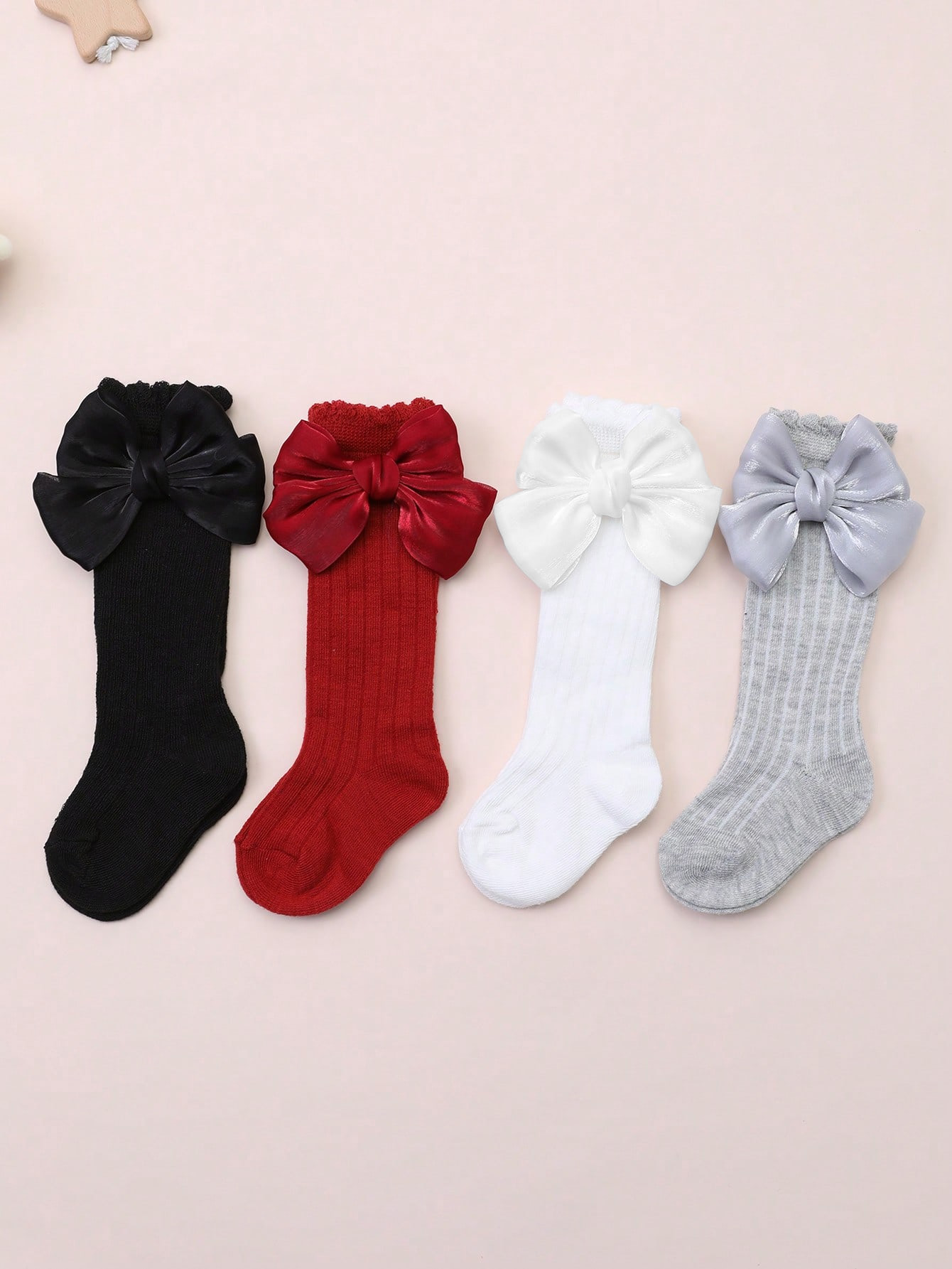 4 Pairs Baby Girls Socks with  - Baby Sock Oximeter review and price