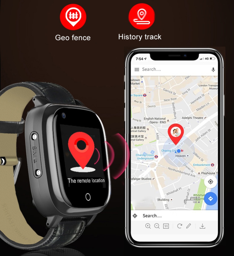 Elderly Smart Watch For Old Pe - Fall Detection Watch review and price