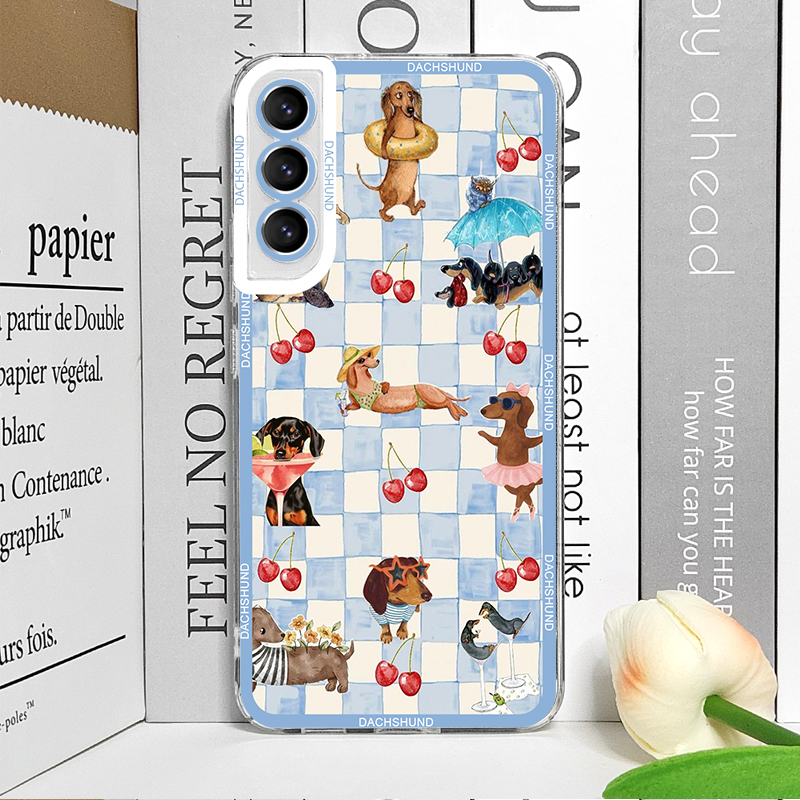 Cute Sausage Dog Phone Case fo - Samsung Galaxy S25 review and price